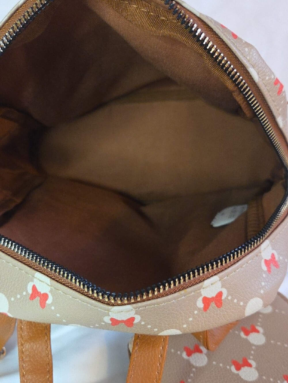 Disney Beige Patterned Mini Backpack and Wallet Set - Picture 4 of 8